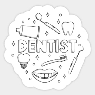 Dentist Sticker